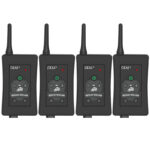 EJEAS 4PCS FBIM With Suitcase_Professional Referee Communication, 4 people in real time
