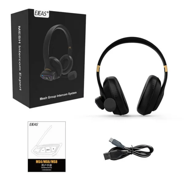 EJEAS MS8-S_Coaching Mesh Headsets, 2-8 People Talk Simultaneously, Noise-cancelling headphones - Image 6